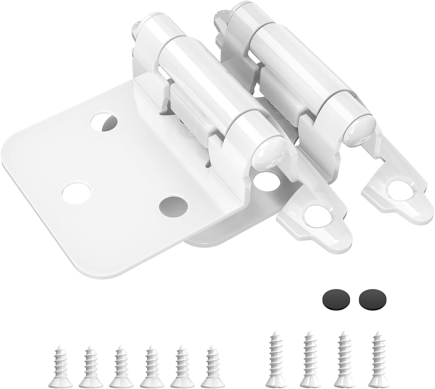 1/2in Overlay Cabinet Hinges for Kitchen and Bathroom Use