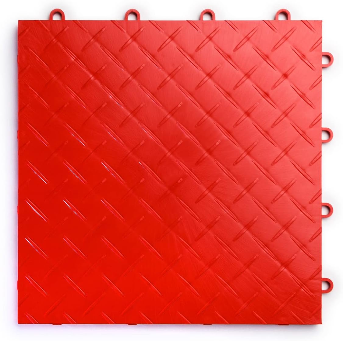 RaceDeck Diamond Plate Design Modular Garage Flooring Tiles