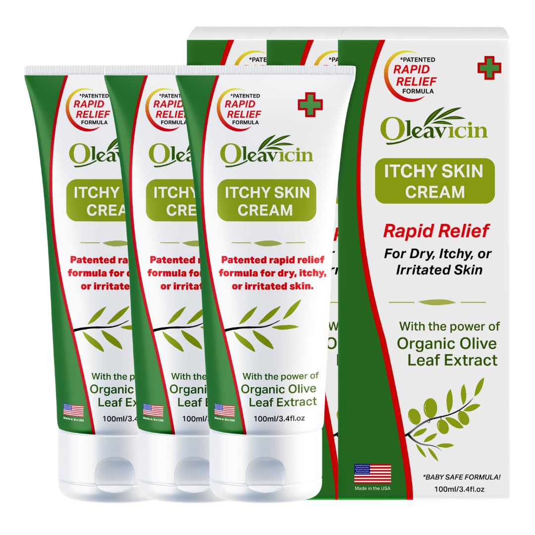 Oleavicin Extra Strength Anti-Itch Cream for Skin Relief