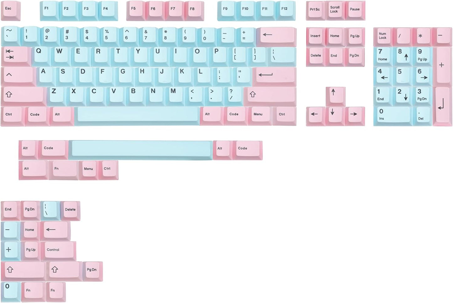 DROP Artifact Bloom Series Keycap Set for Mechanical Keyboards