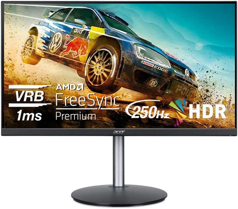 Acer Nitro 24.5 Gaming Monitor | FreeSync Premium | 250Hz Refresh | 1ms VRB