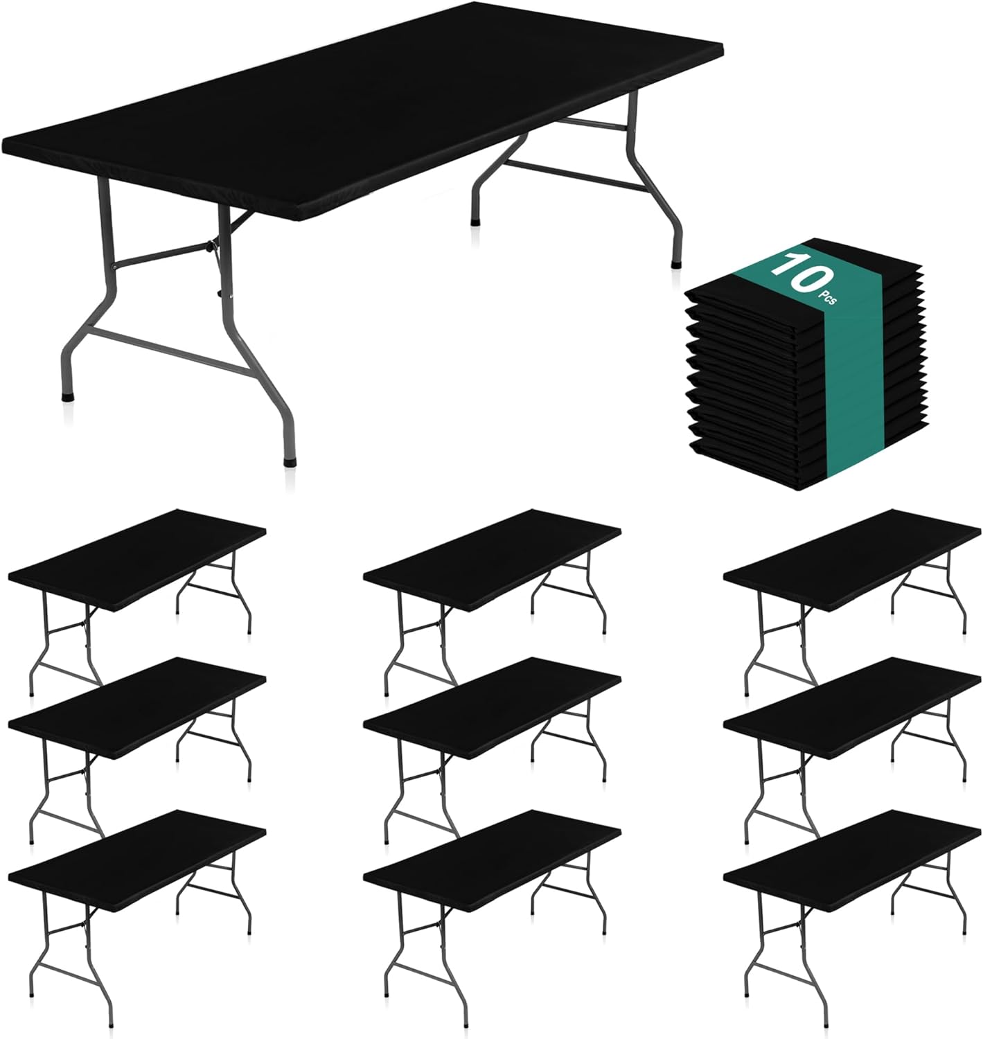 Waterproof Vinyl Tablecloths with Flannel Backing for Events