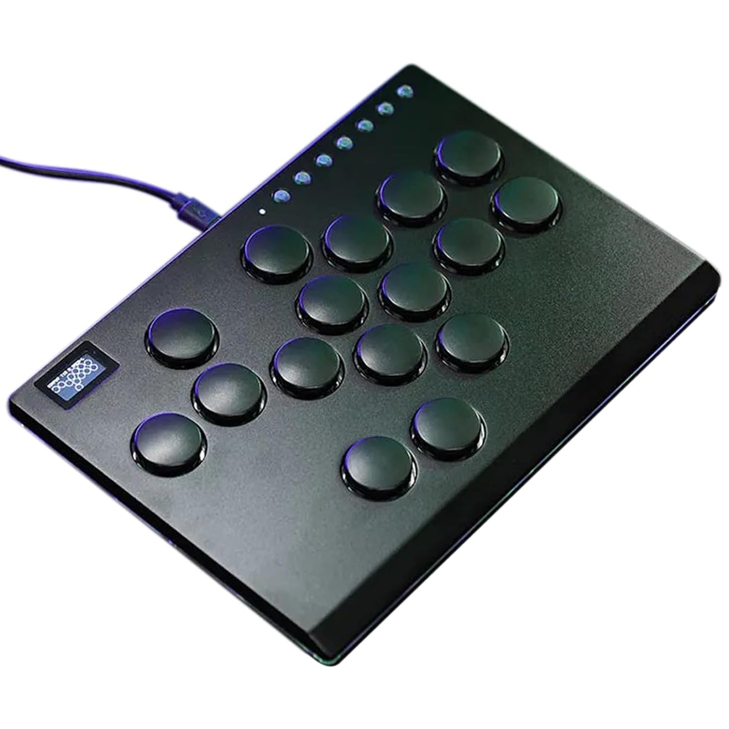 Borcham Haute42 M16 Leverless Arcade Stick with RGB & Turbo