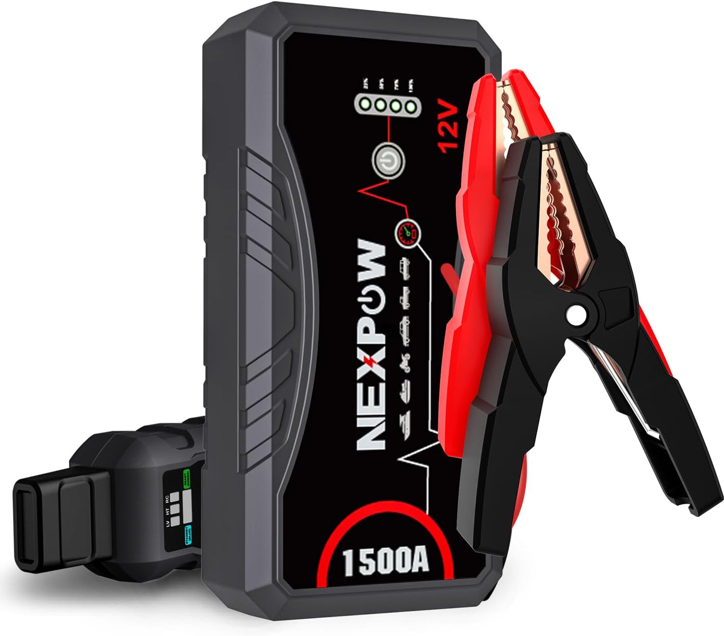 1500A Peak Car Jump Starter by NEXPOW - Power Your Engine!