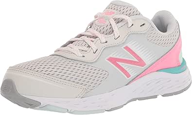 New Balance Kids' 680 V6 Lace-up Running Shoe for Active Play