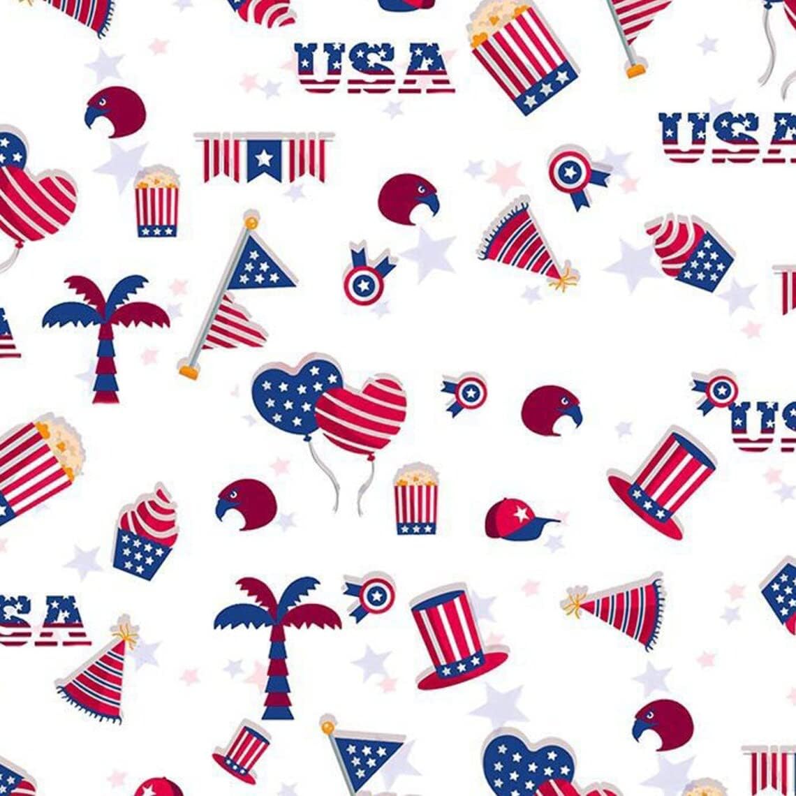 100% Combed Cotton Printed Fabric for Quilts and Crafts