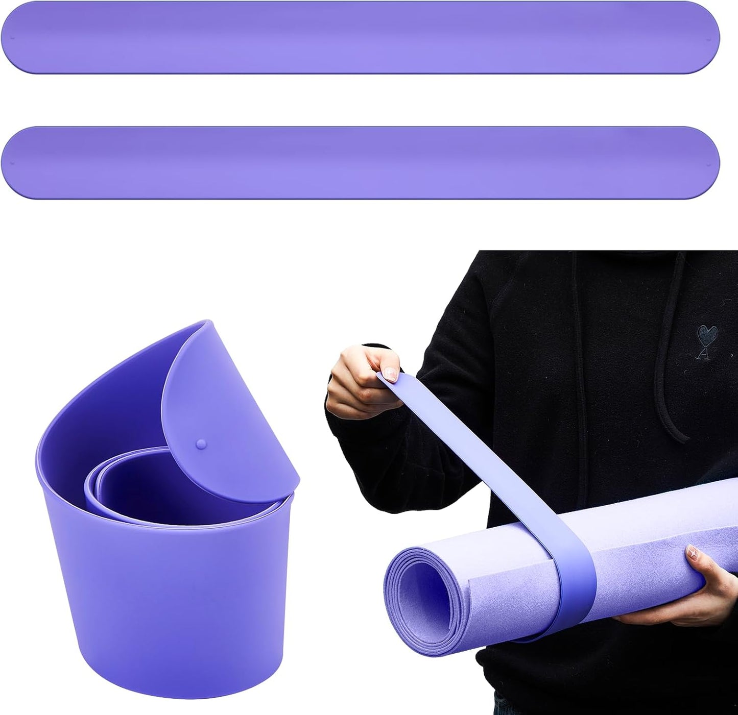 Leyndo Yoga Mat Strap Band - Securely Roll Your Mat!