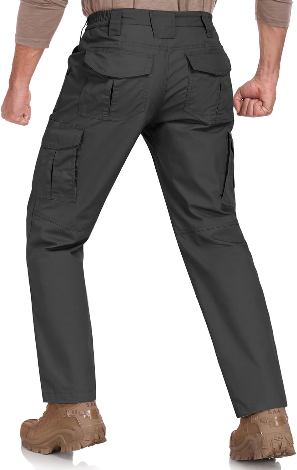 Men's Tactical Pants with 9 Pockets for Outdoor Activities