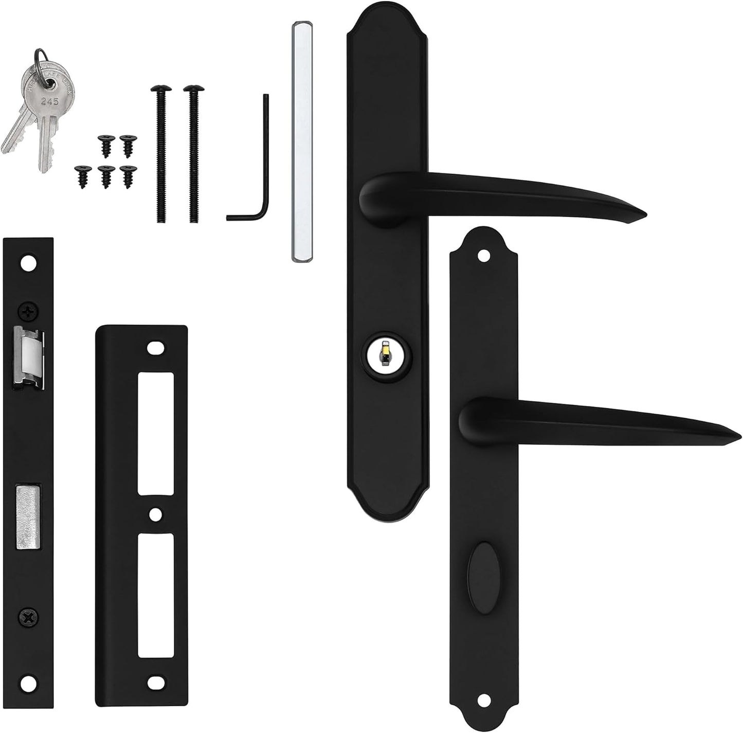 Ideal Security MSMB Straight Mortise Lock Set for Storm Doors