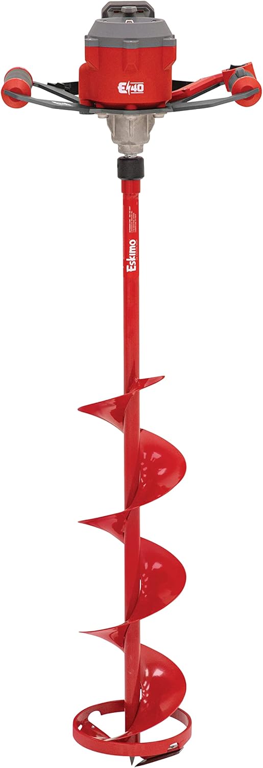 Eskimo E40 Electric Ice Fishing Auger with Turbo Cutting System