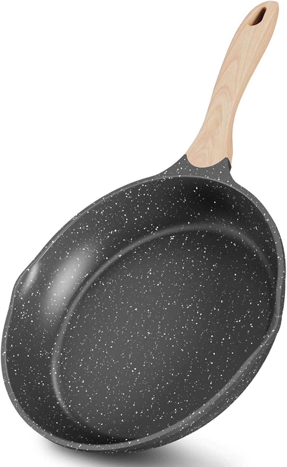 JEETEE 12.5 Inch Nonstick Frying Pan with Stone Coating