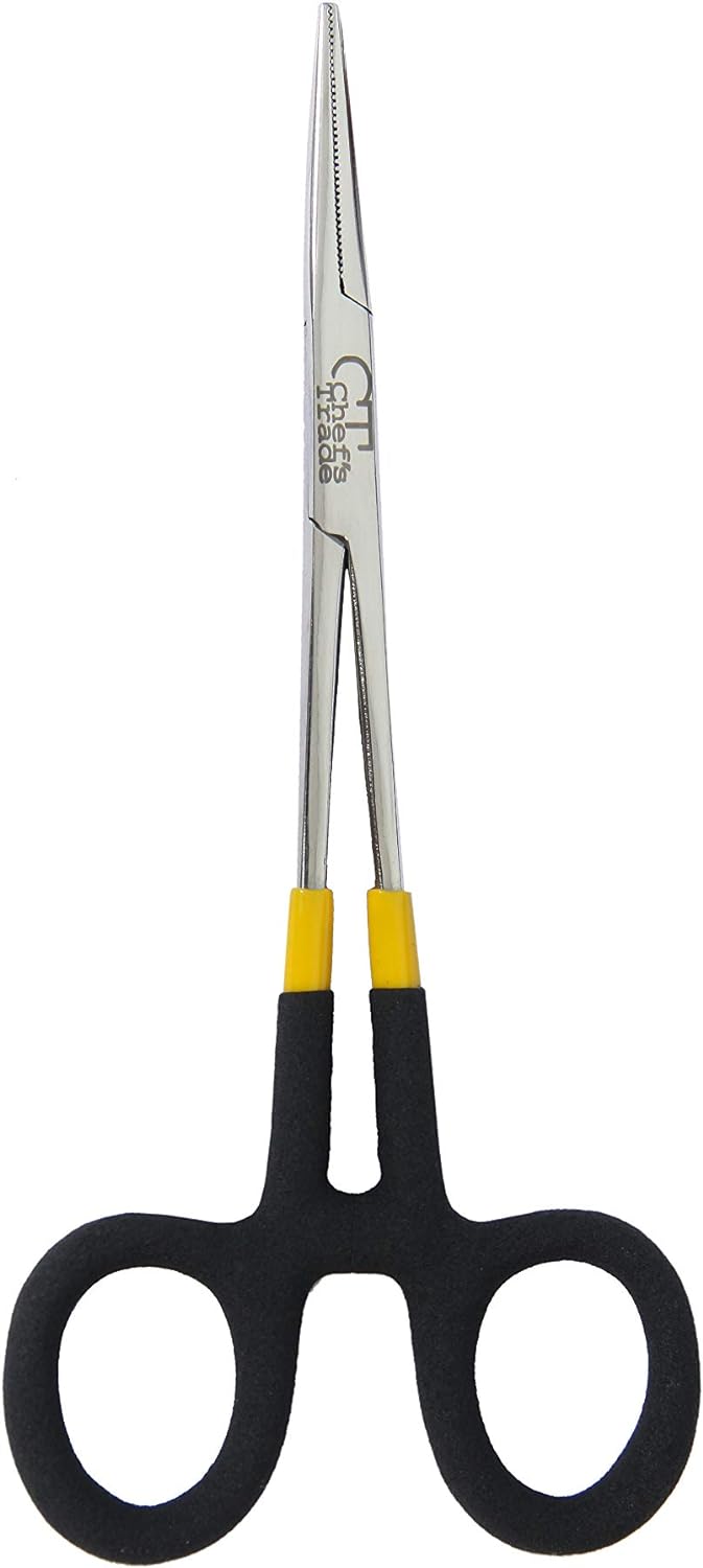 Stainless Steel Fishing Hemostat - Secure Grip