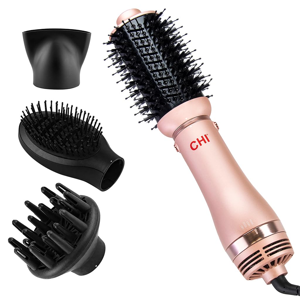 CHI 4-in-1 Volumizing Blowout Brush - Shiny Hair!