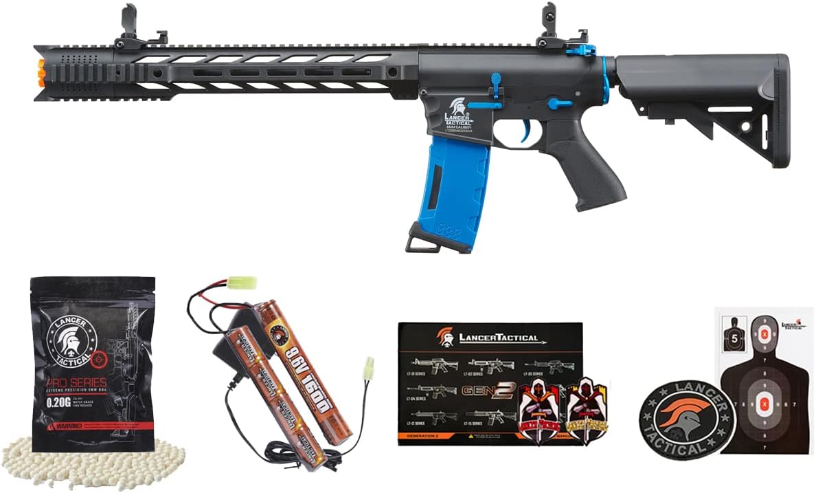 Lancer Tactical Gen 2 Airsoft M4 SPR Interceptor AEG Review
