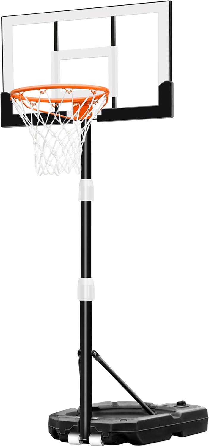 Aimking Basketball Hoop Outdoor Adjustable 3.3-10FT for All Ages
