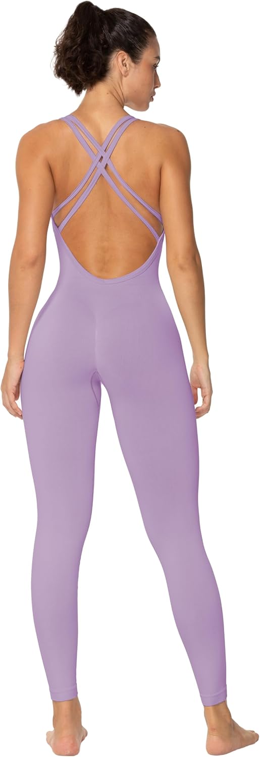 Sunzel Jumpsuits for Women: Backless Seamless Bodysuits