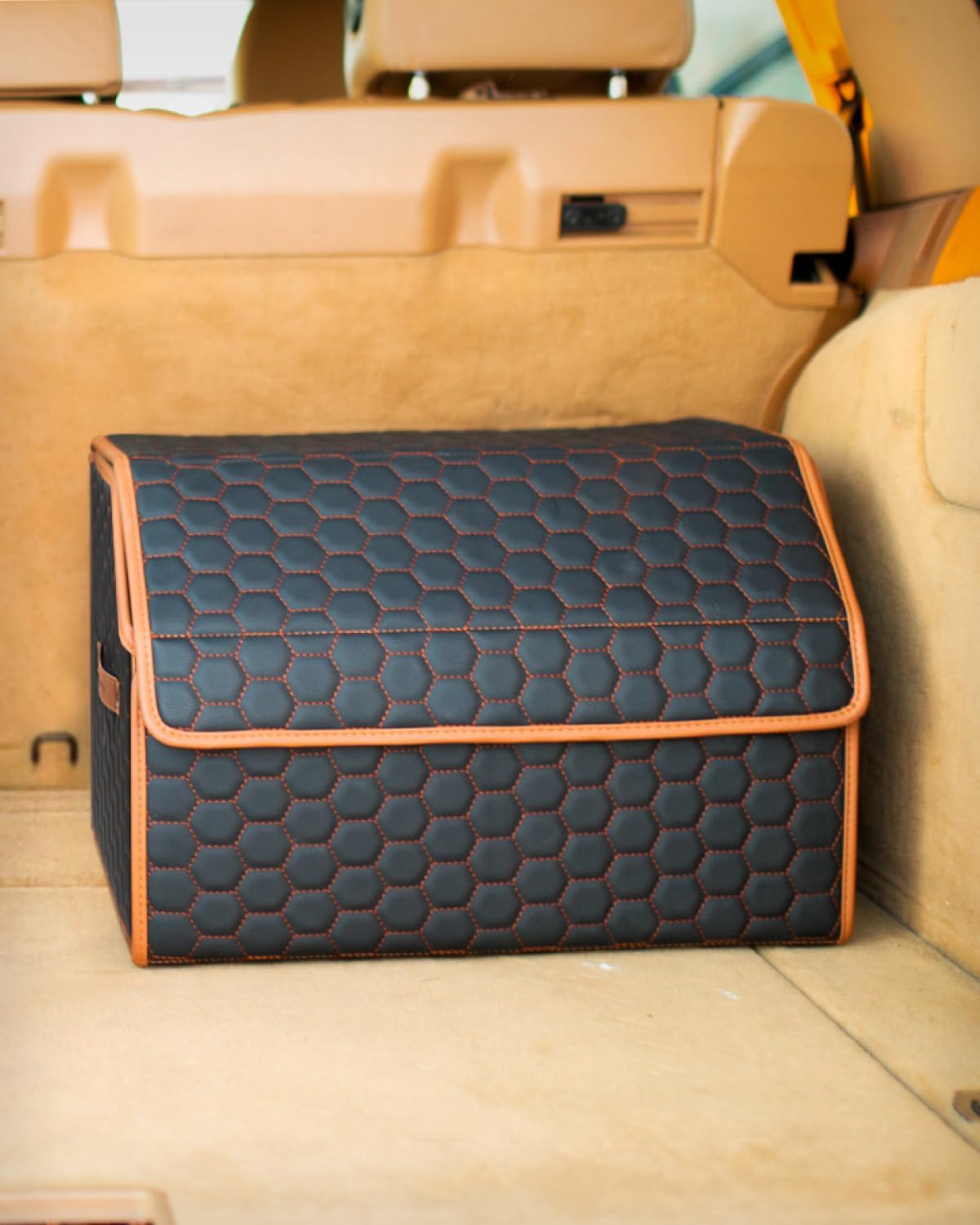 Owleys Sedan Trunk Organizer - Stylish Storage Solution for Cars