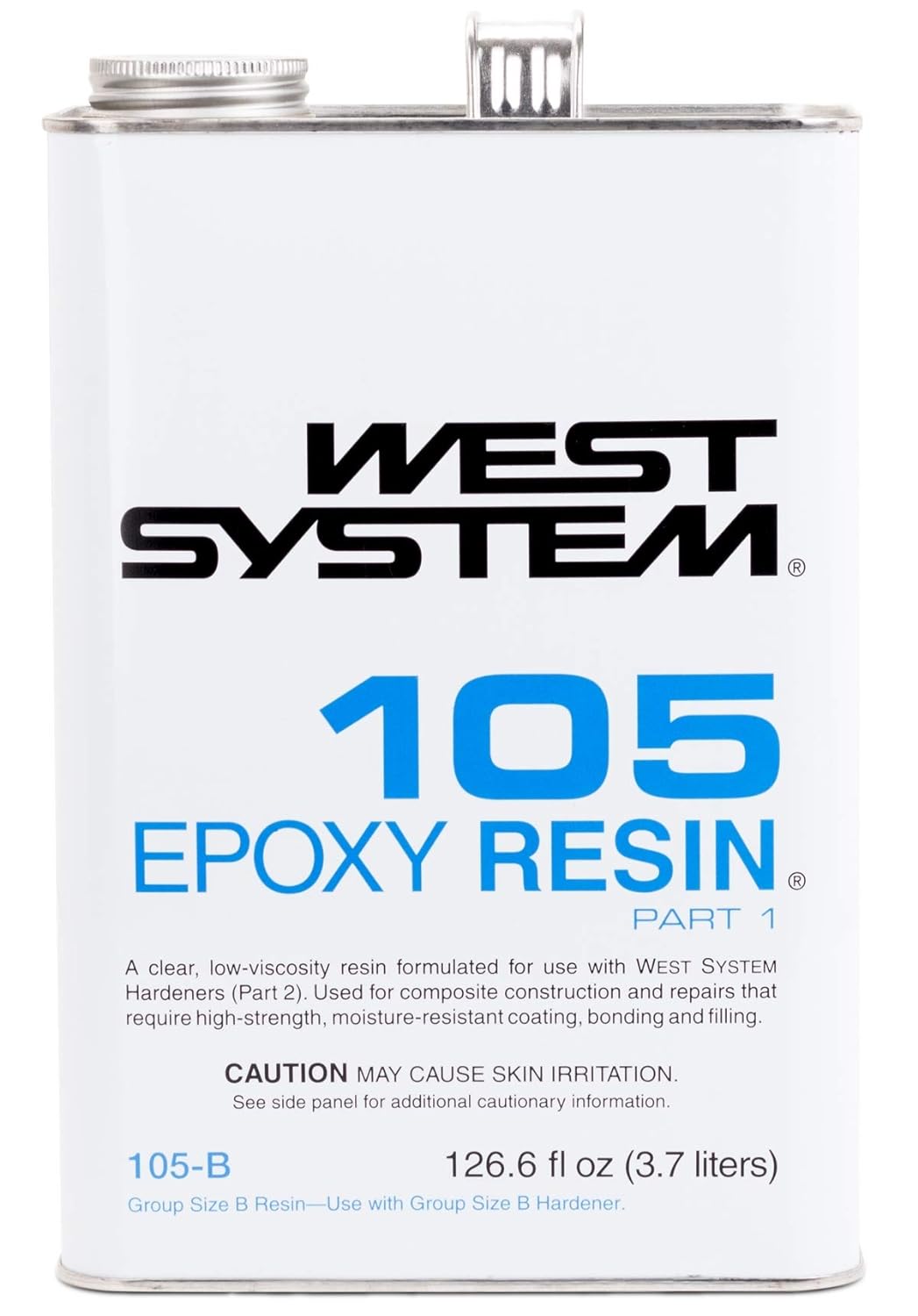 West System 105-B Epoxy Resin for High-Strength Bonding Needs