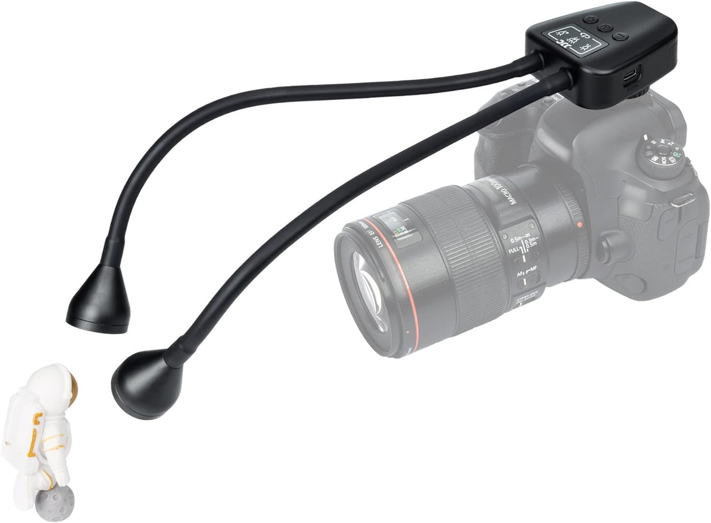 LED Macro Arm Light with 10 Levels Adjustable Brightness