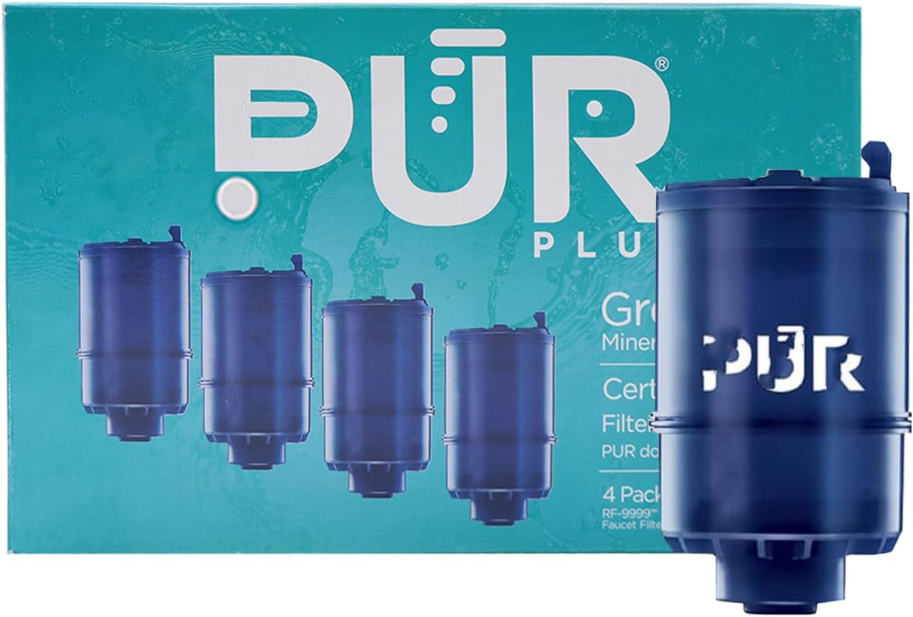 Water Filter Replacement for Pur Faucet Filtration Systems - 4 Pack