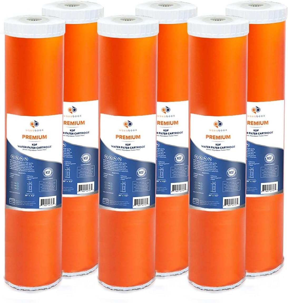 Aquaboon 20x4.5 Whole House Water Filter Cartridge for Heavy Metals