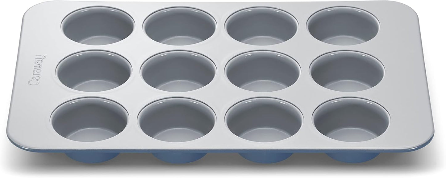 Caraway Non-Stick Ceramic Muffin Pan for Perfect Baking