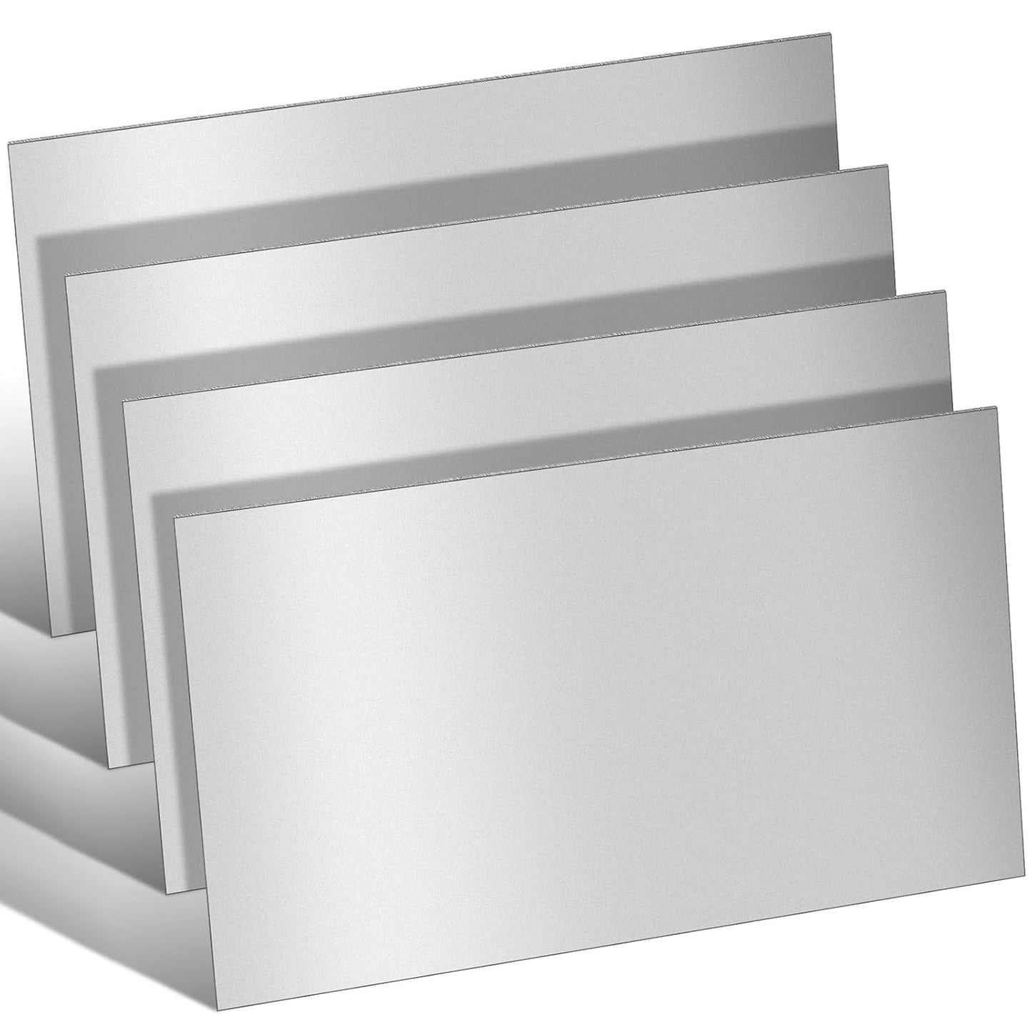 4 Pcs 16 x 12 Inch Mild Steel Sheet for Industrial DIY Projects