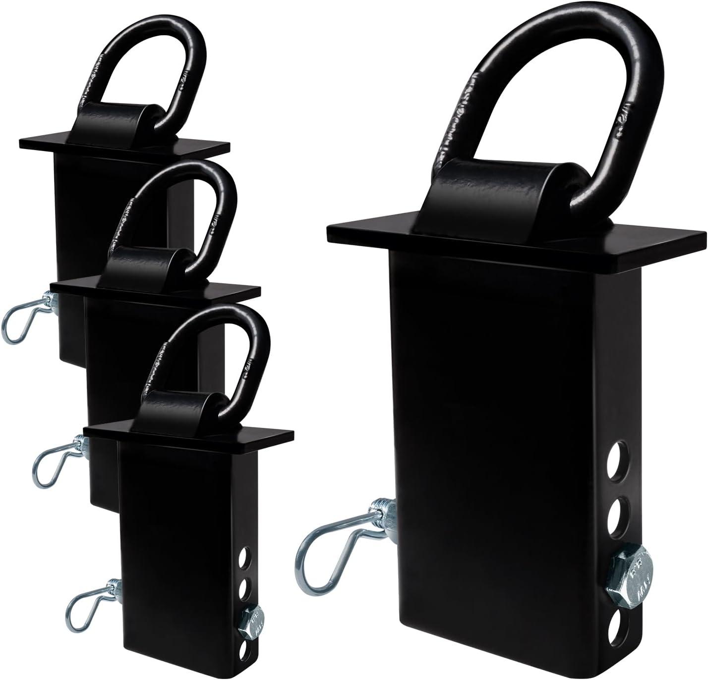 4PCS Heavy Duty Adjustable D Ring Tie Down Anchor for Trailers