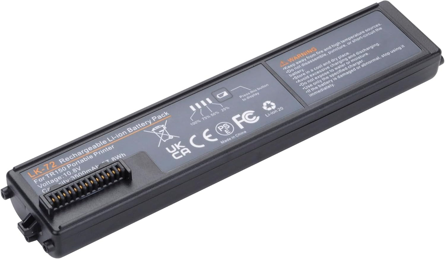 3500mAh LK-72 Battery for Canon TR150 Series Printers
