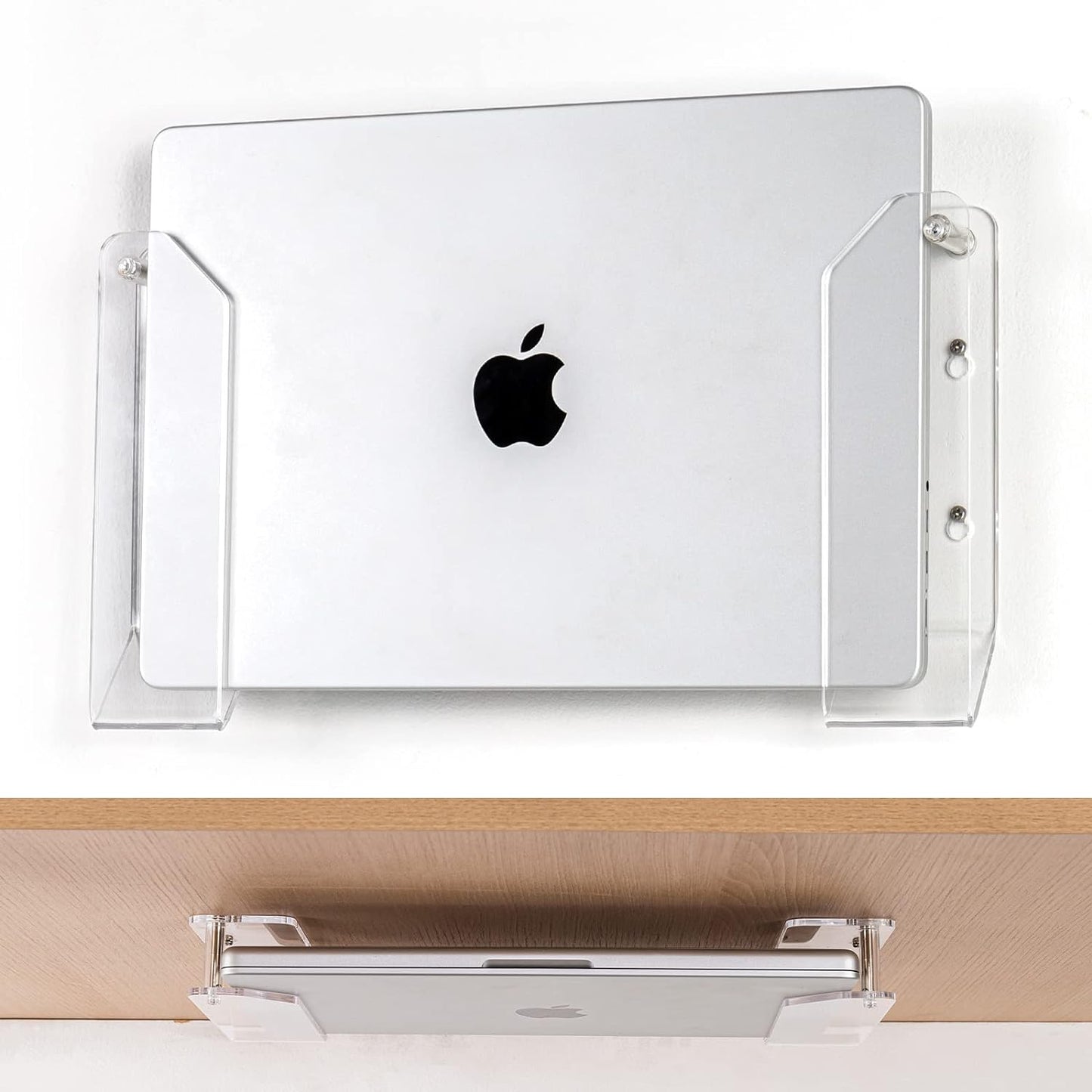 SIPRDE Clear Acrylic Laptop Holder - Dual Mount Options