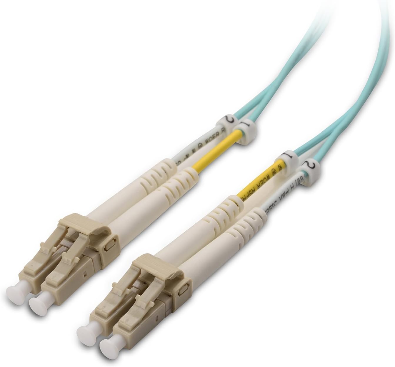 40Gb OFNP Plenum Rated Multimode Duplex Fiber Cable 164ft