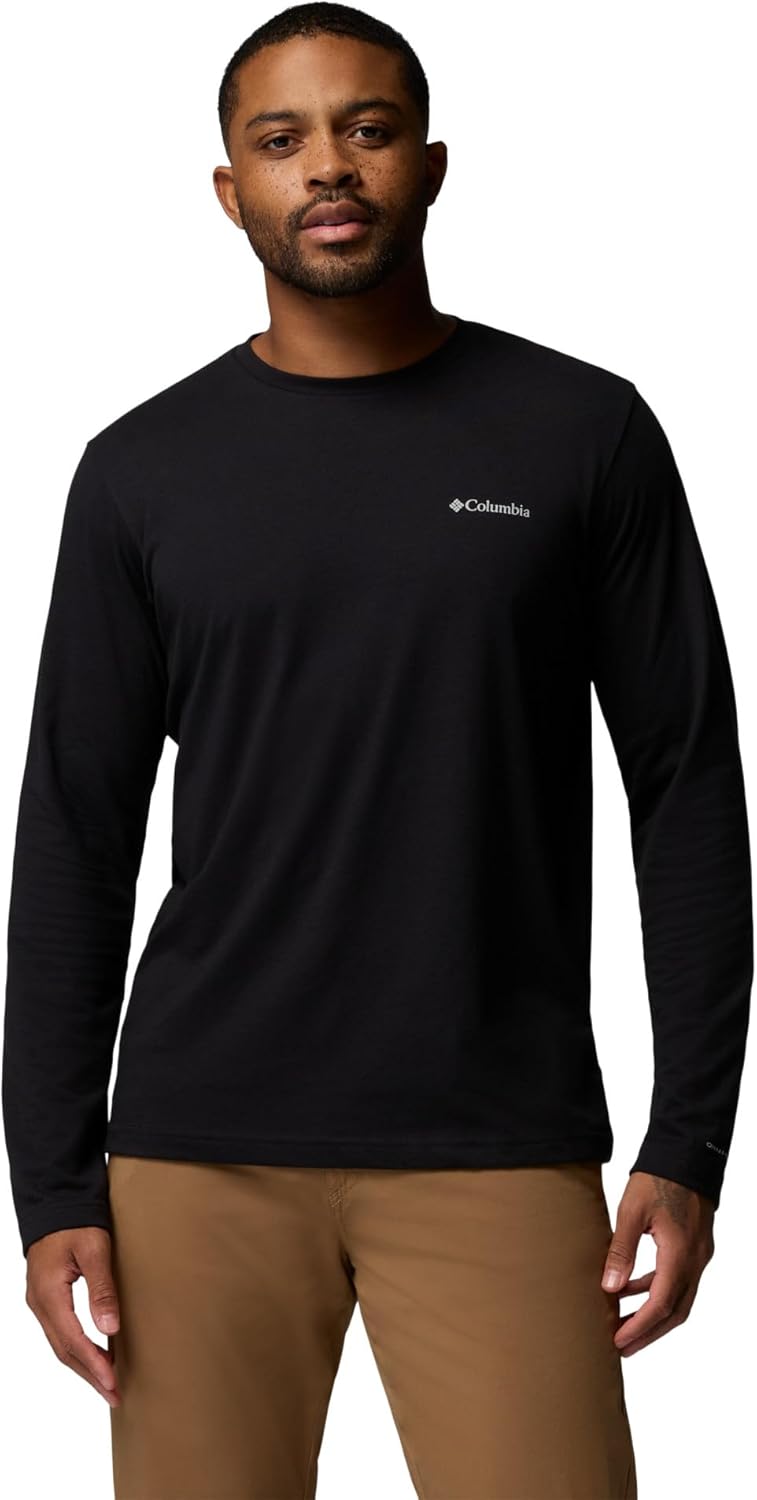 Columbia Men's Thistletown Hills Long Sleeve Crew for Comfort