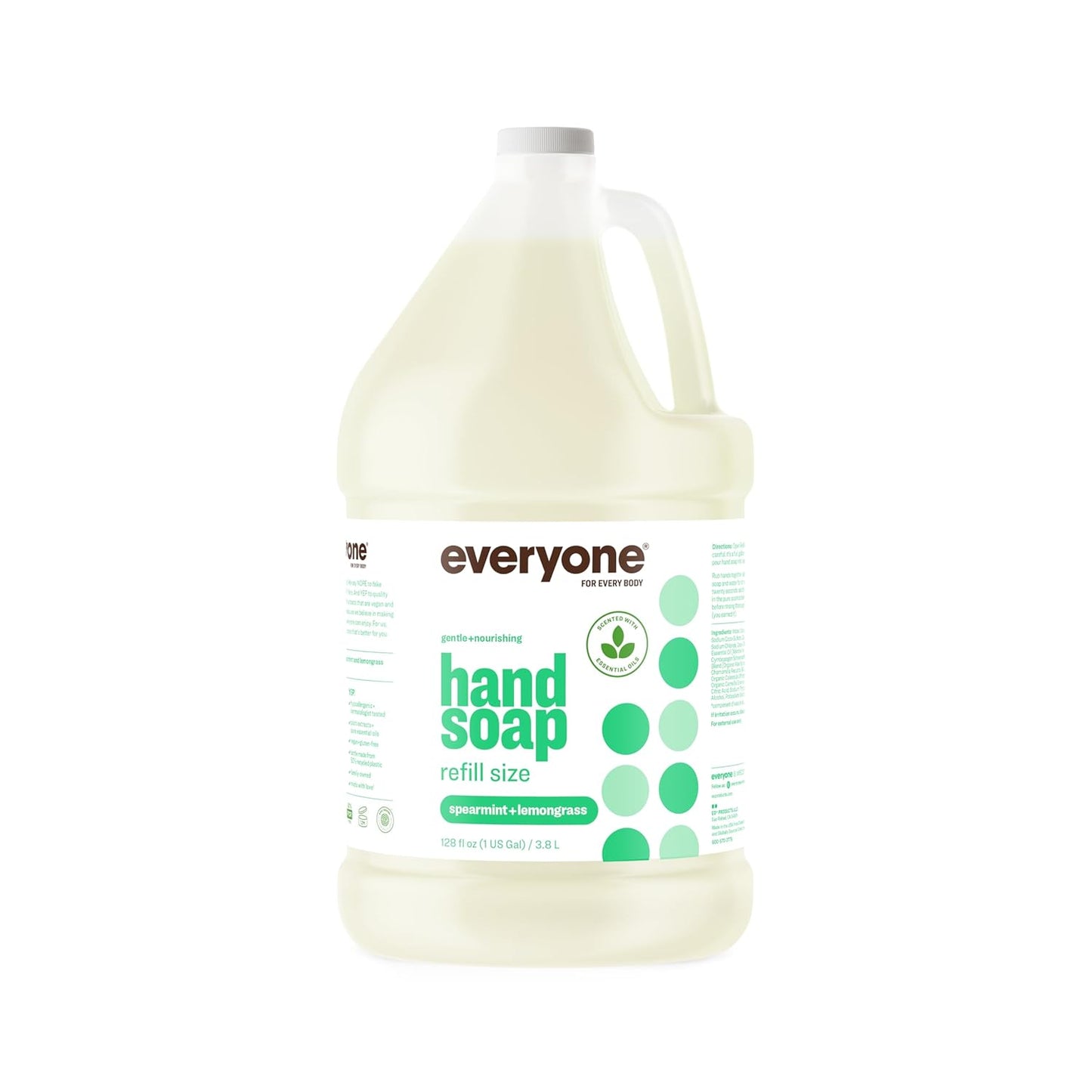 Everyone Liquid Hand Soap Refill with Spearmint and Lemongrass