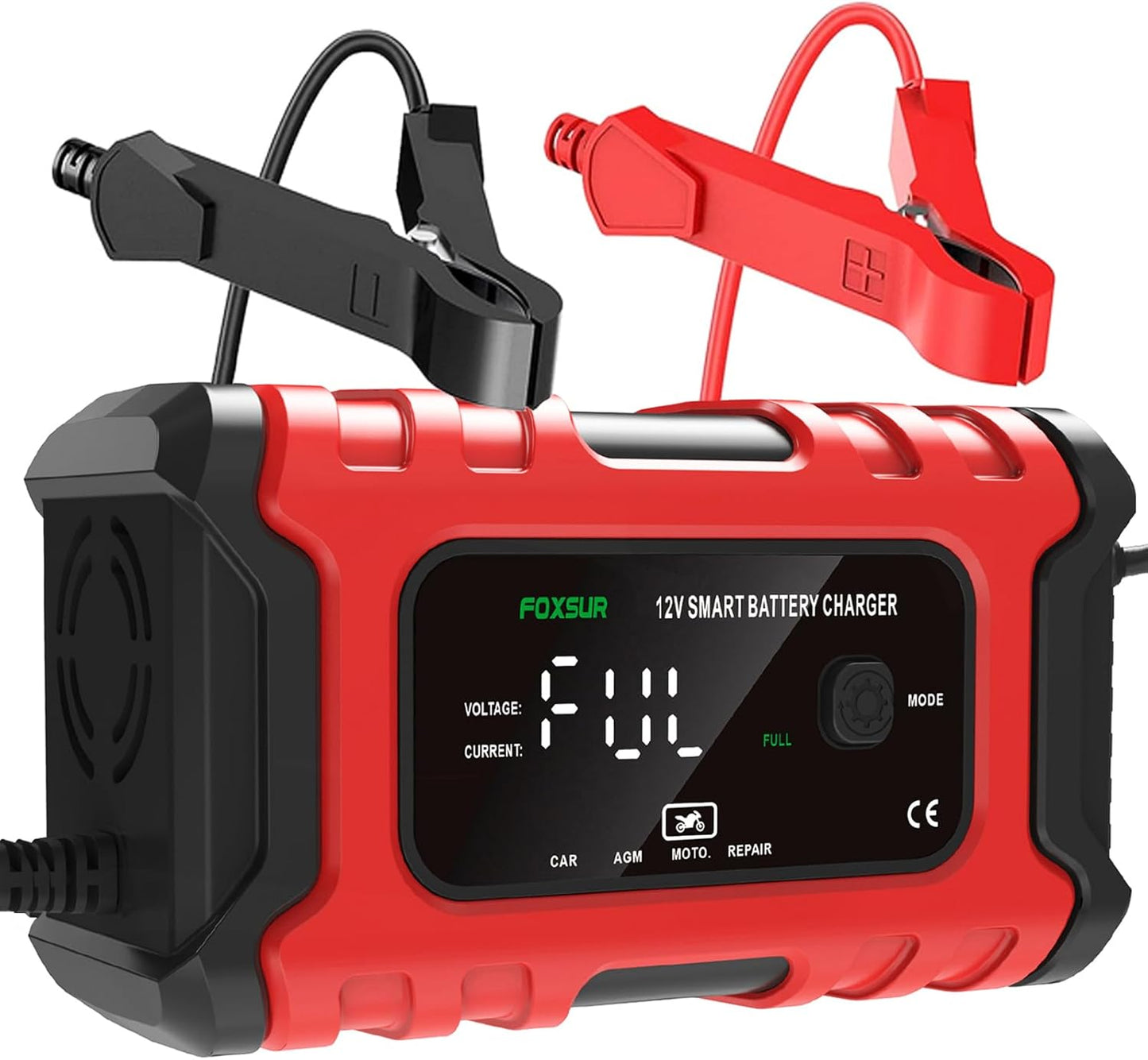 6-Amp Smart Car Battery Charger by Huiaipaic