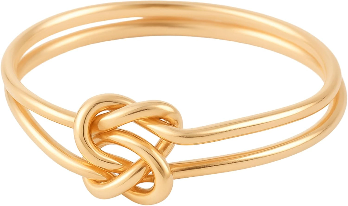 Handmade Double Knot Gold Filled & Sterling Silver Jewelry for Women