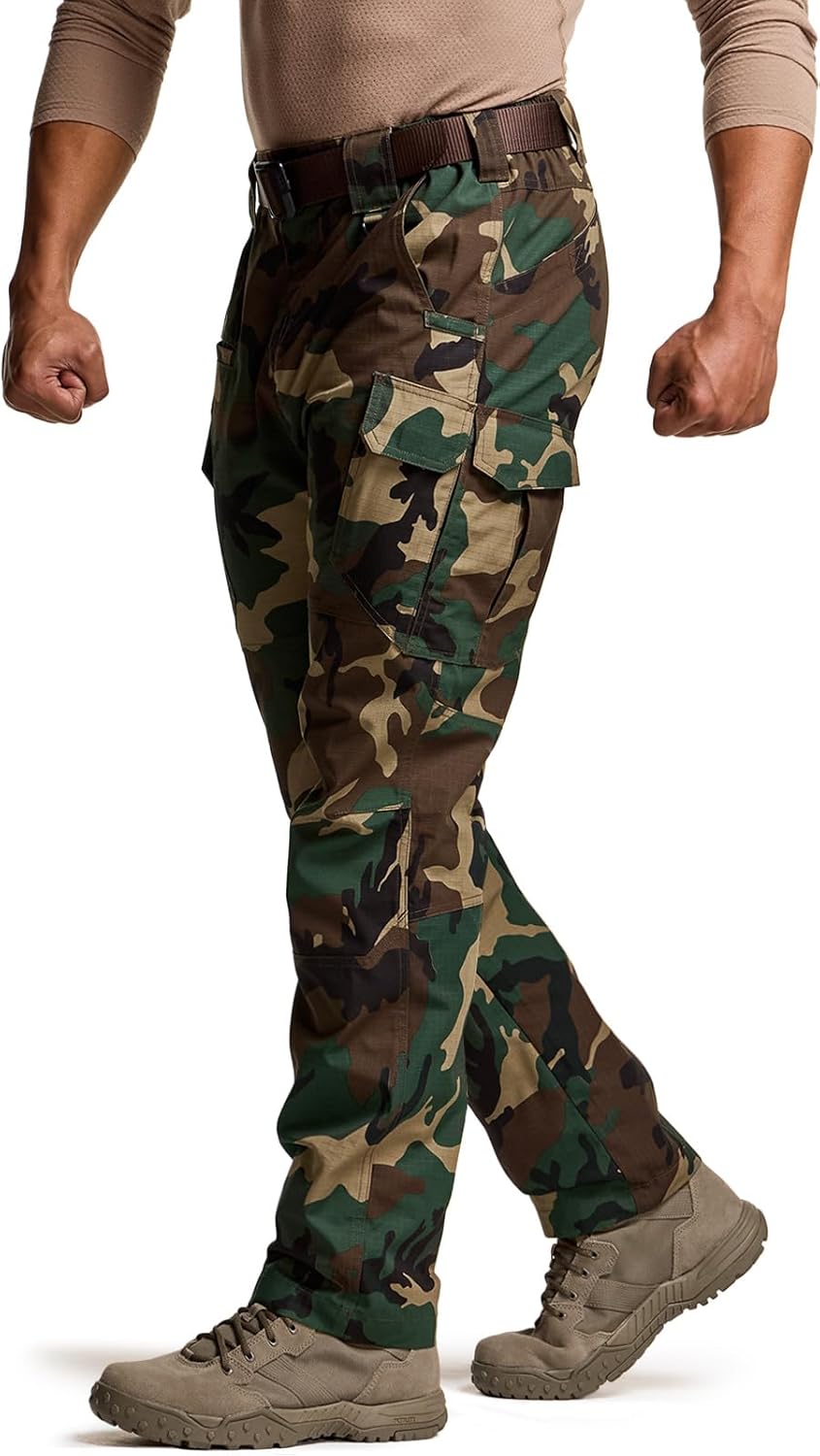 Water-Resistant Tactical Cargo Pants - Tesla Gears