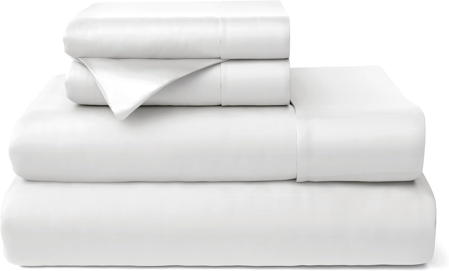 Cosy House Collection Bamboo Bed Sheet Set for Comfort