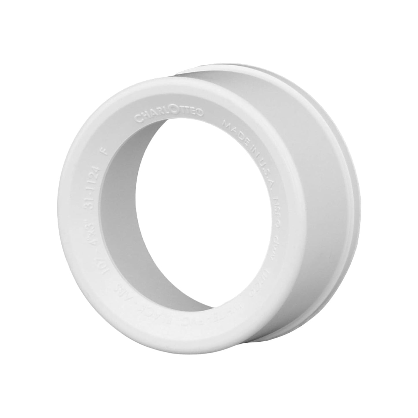 CHARLOTTE PIPE 4 x 3 DWV Flush Bushing for Drain Applications