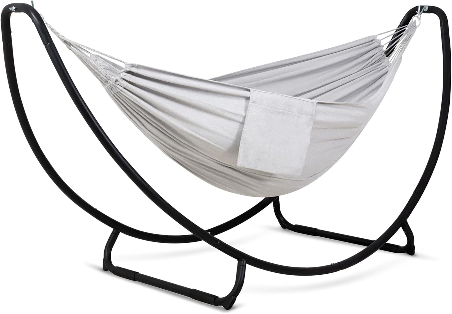 SUNCREAT Portable Large Hammock with Stand for Two People