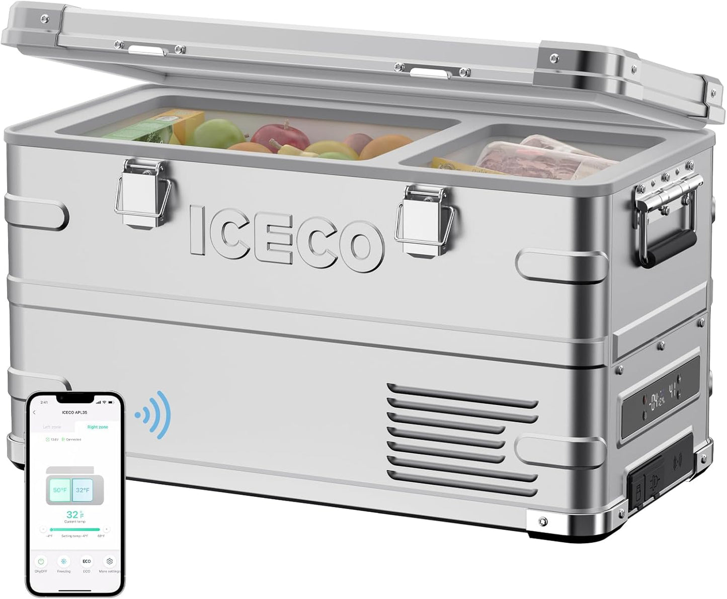 ICECO APL35 12 Volt Car Refrigerator: Portable Freezer & Fridge