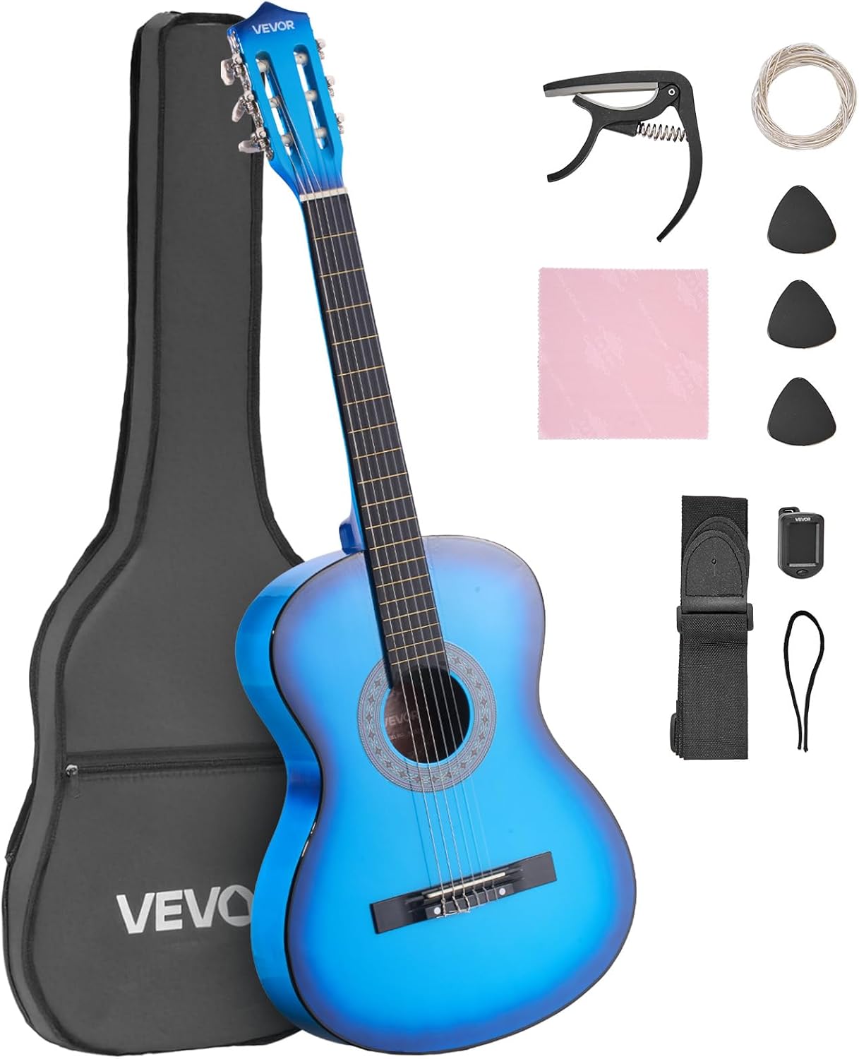 VEVOR Acoustic Guitar Starter Kit for Beginners and Students