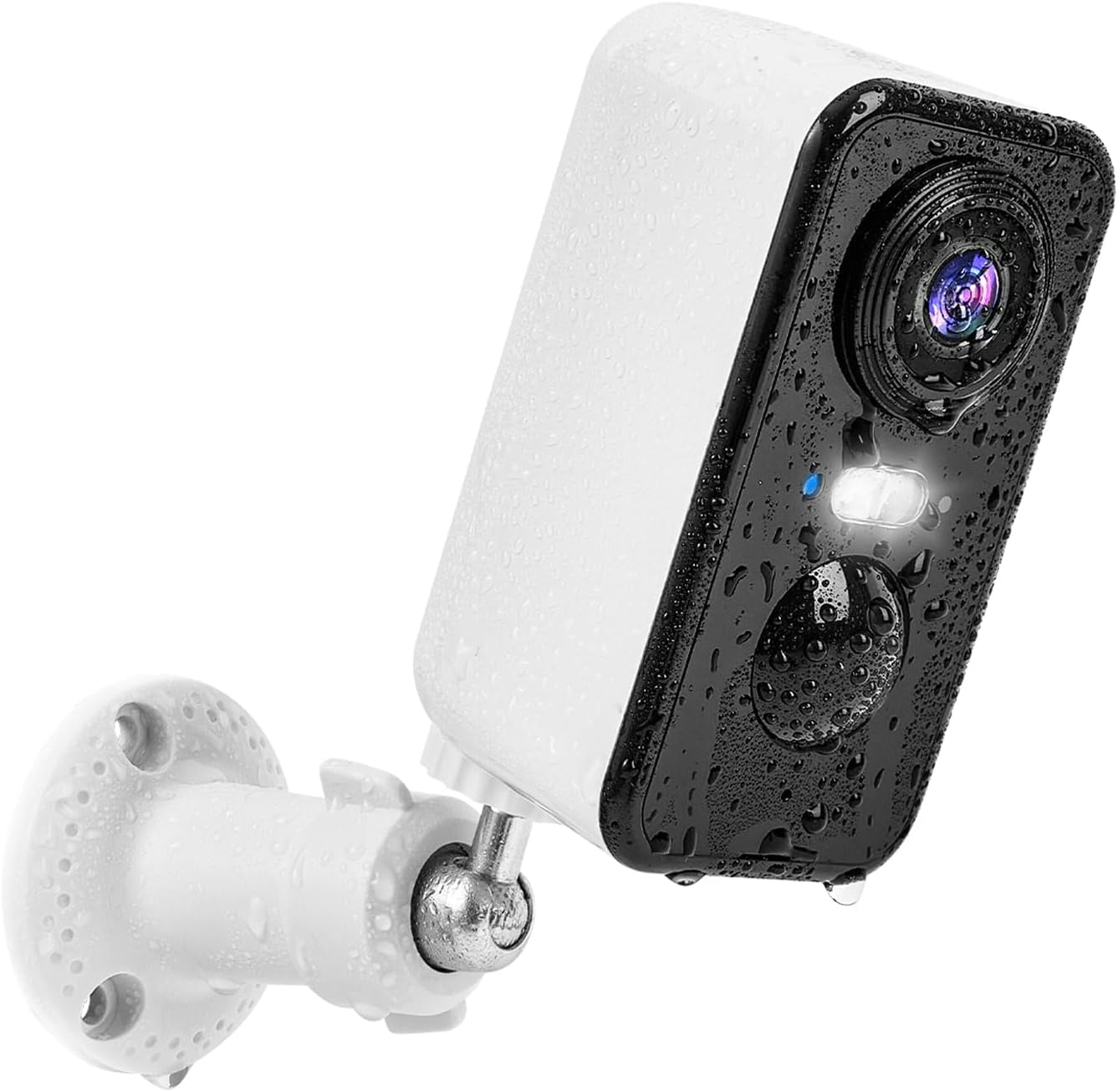 PM POPMAKE Outdoor Security Camera: 2K Color Night Vision