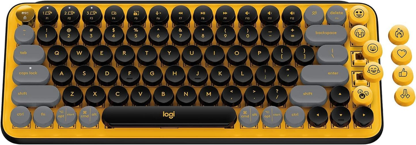 Logitech POP Keys: Emoji Customizable Mechanical Keyboard