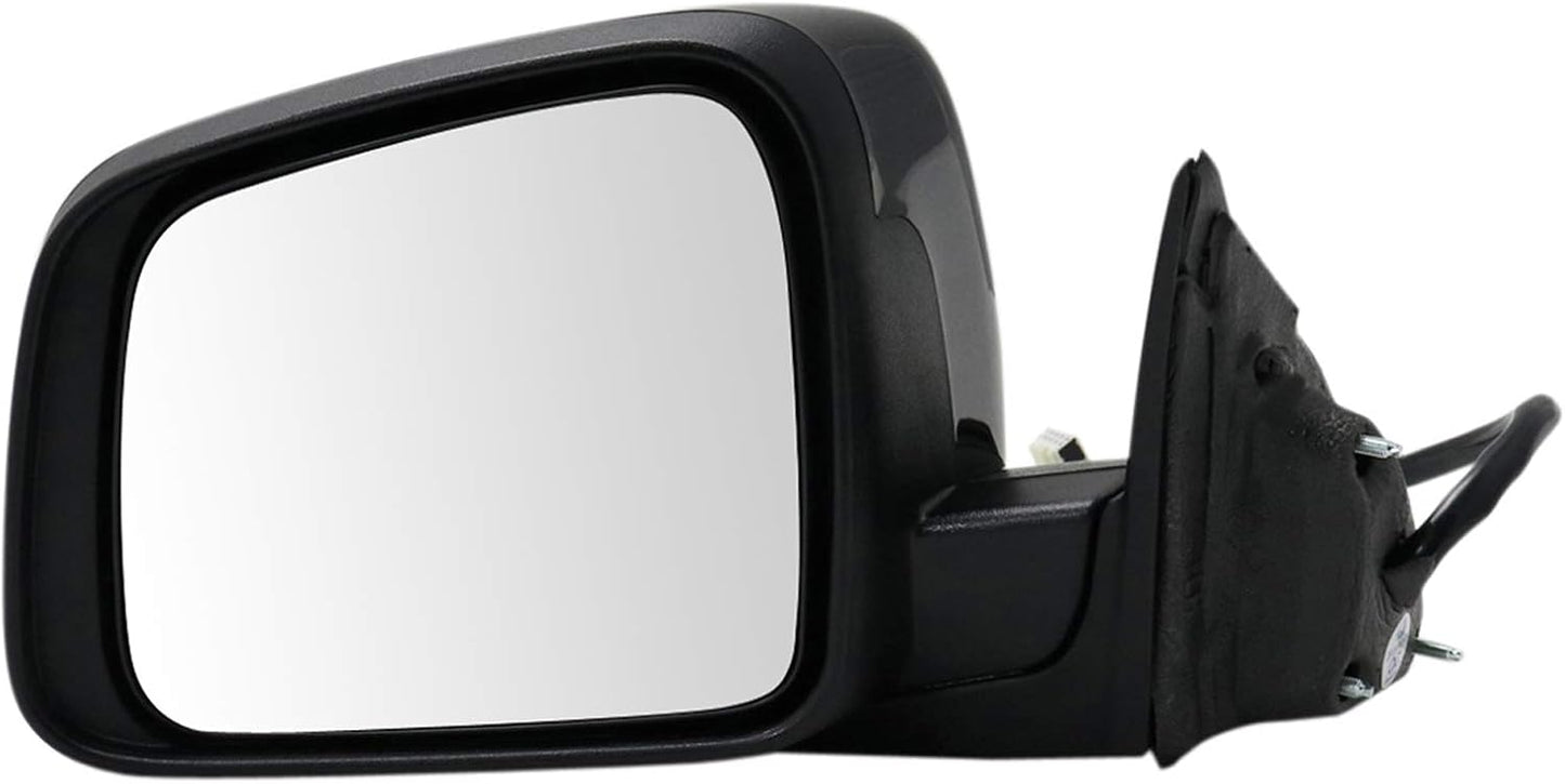 TRQ Driver Side Power Heated Mirror for 2011-2016 Jeep Grand Cherokee