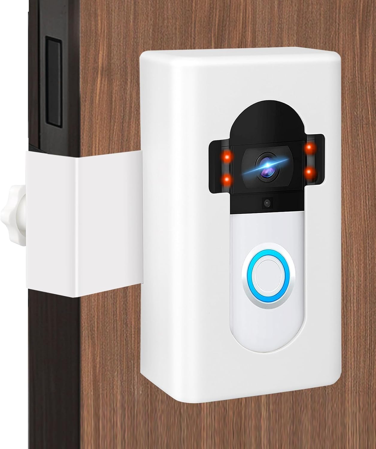 Stable No-Drill Door Mount for Ring