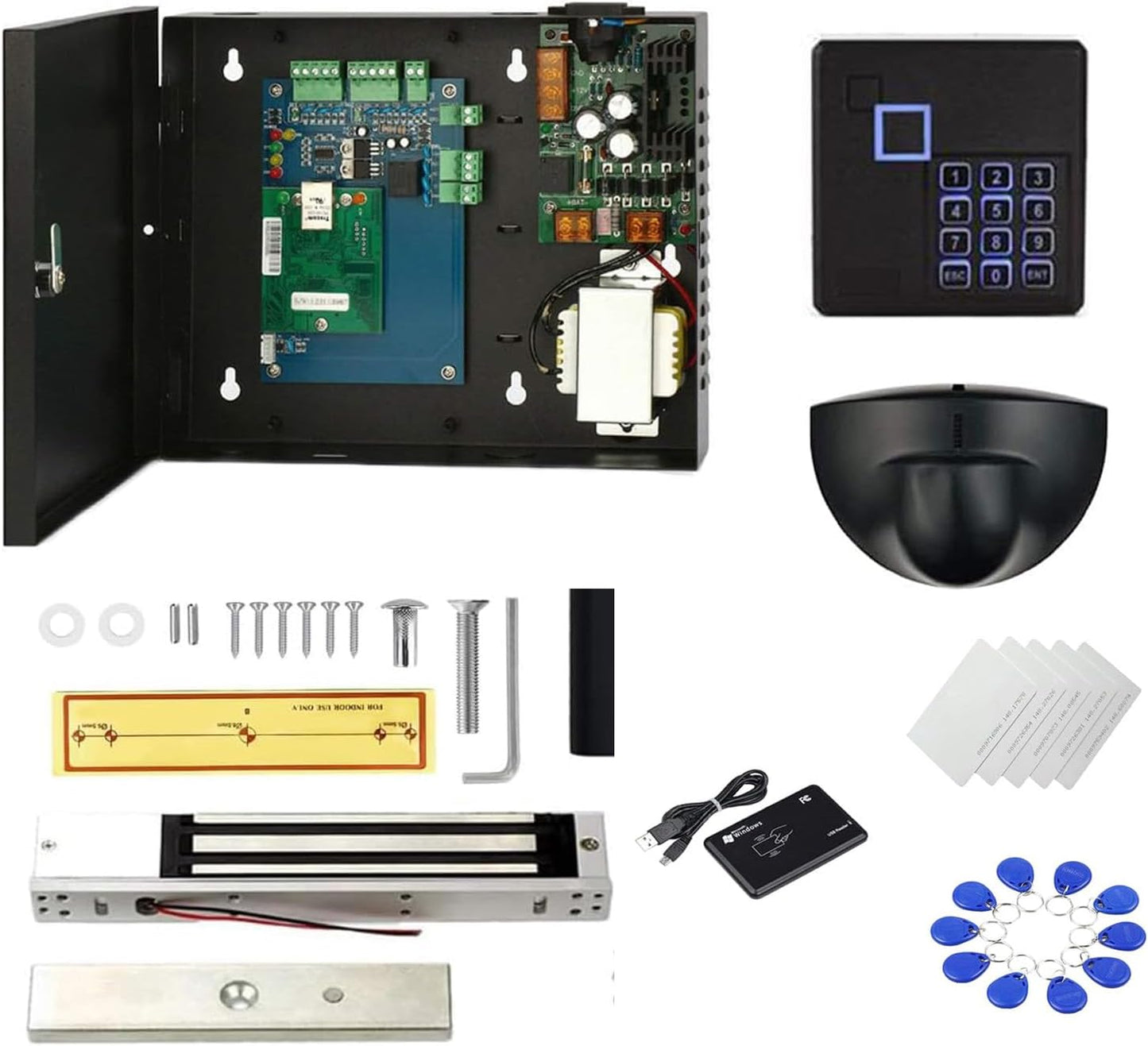 MENGQI-CONTROL TCP/IP Single Door Security Access Control System