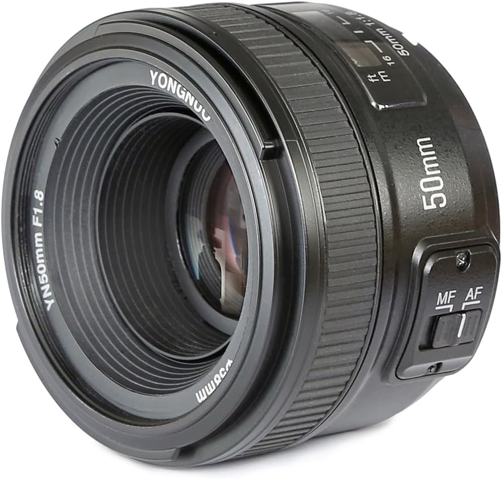 YONGNUO YN50mm F1.8N Standard Prime Lens for Nikon DSLR