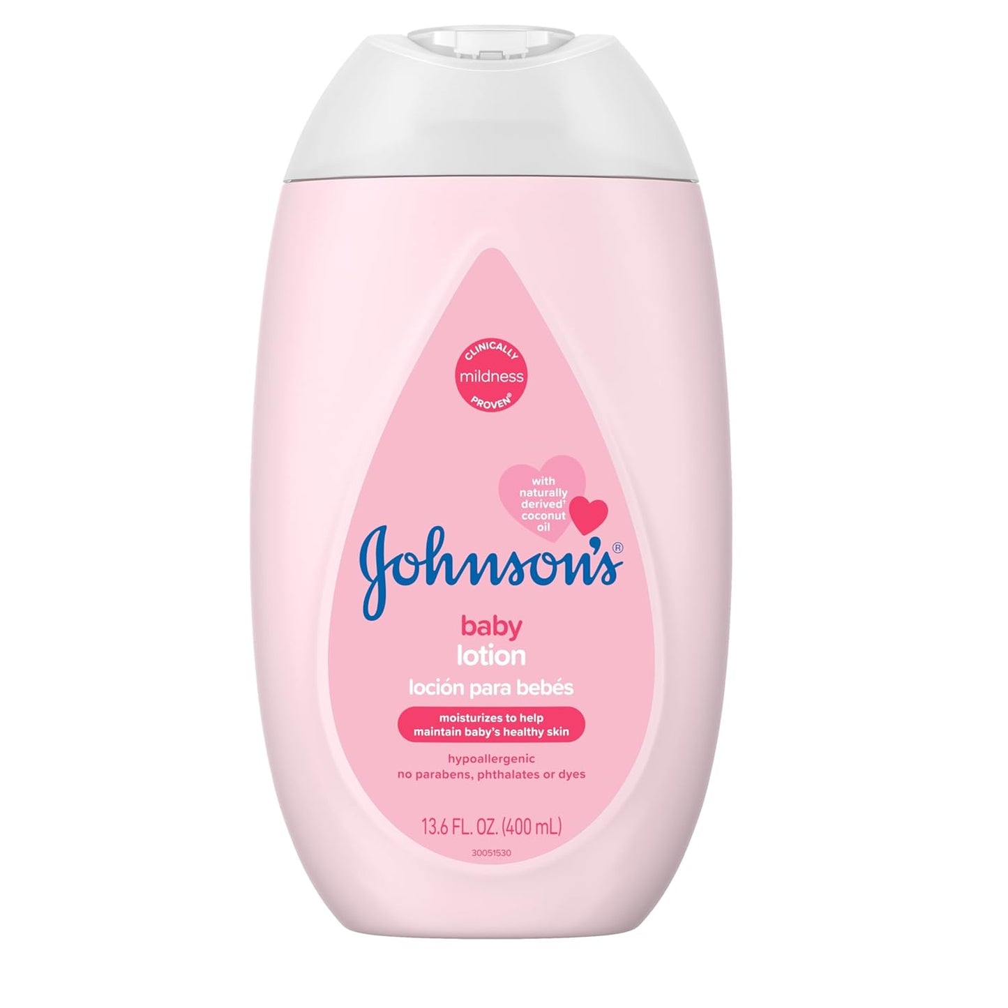 Johnson's Baby Coconut Oil Lotion, Gentle Baby Care