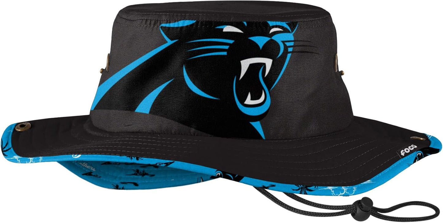 NFL Team Cropped Big Logo Sport Outdoor Sun Bucket Boonie Hat