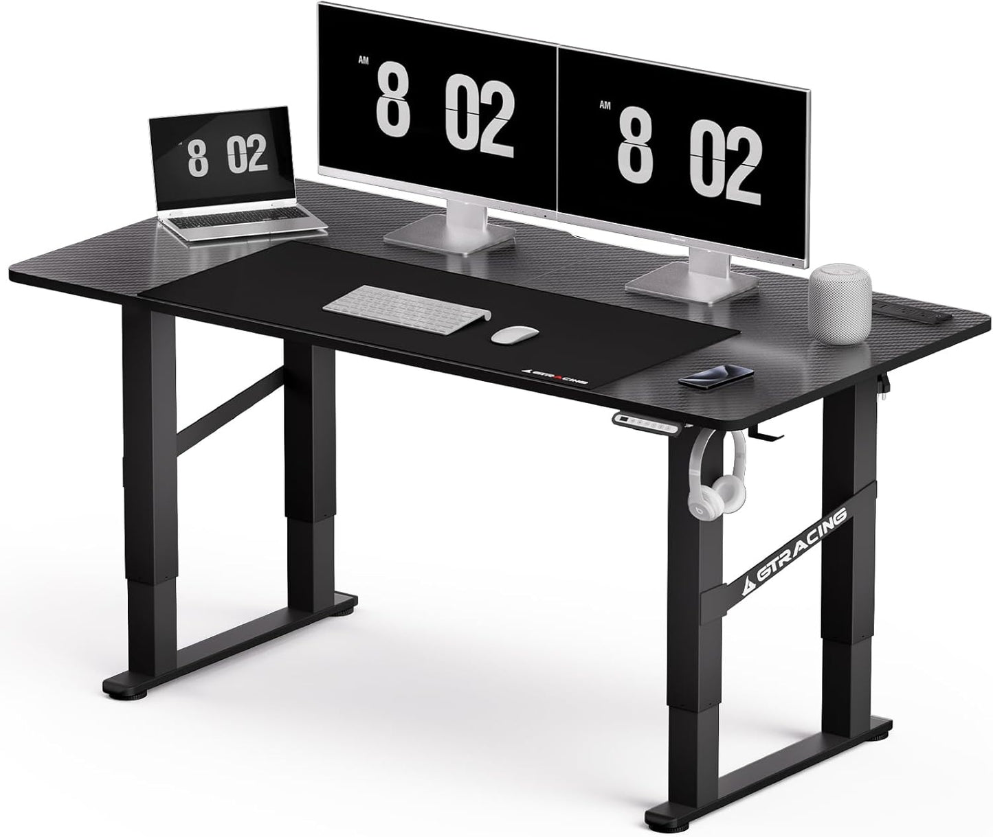 Height-Adjustable Dual Motor Standing Desk by GTRACING
